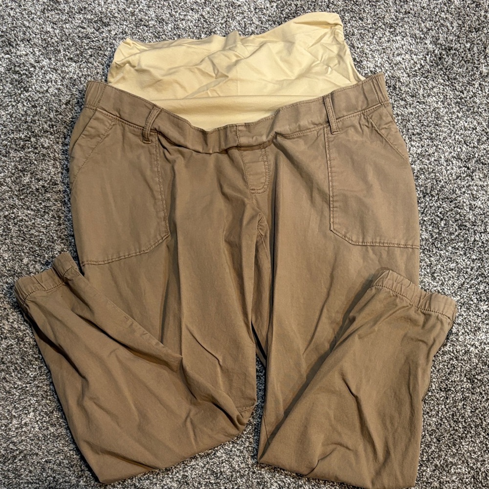 Sonoma Women’s Maternity Tan Chinos